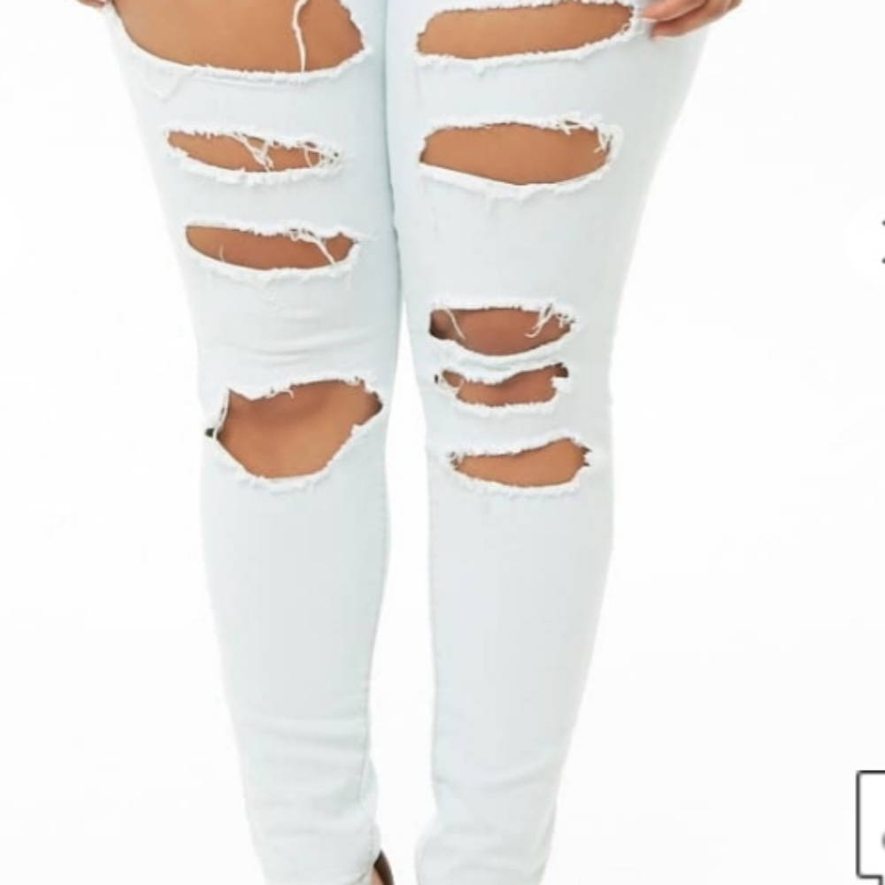 Plus size jeans